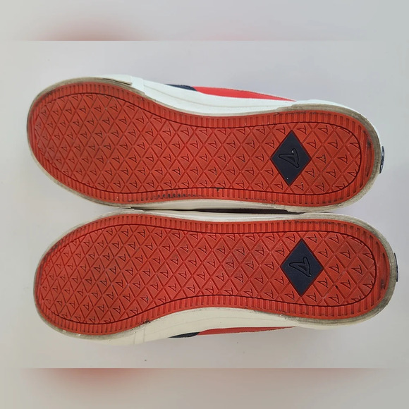 Sperry Women's Soletide Navy/Red Sneakers, STS86220, Size 9 - Picture 8 of 9